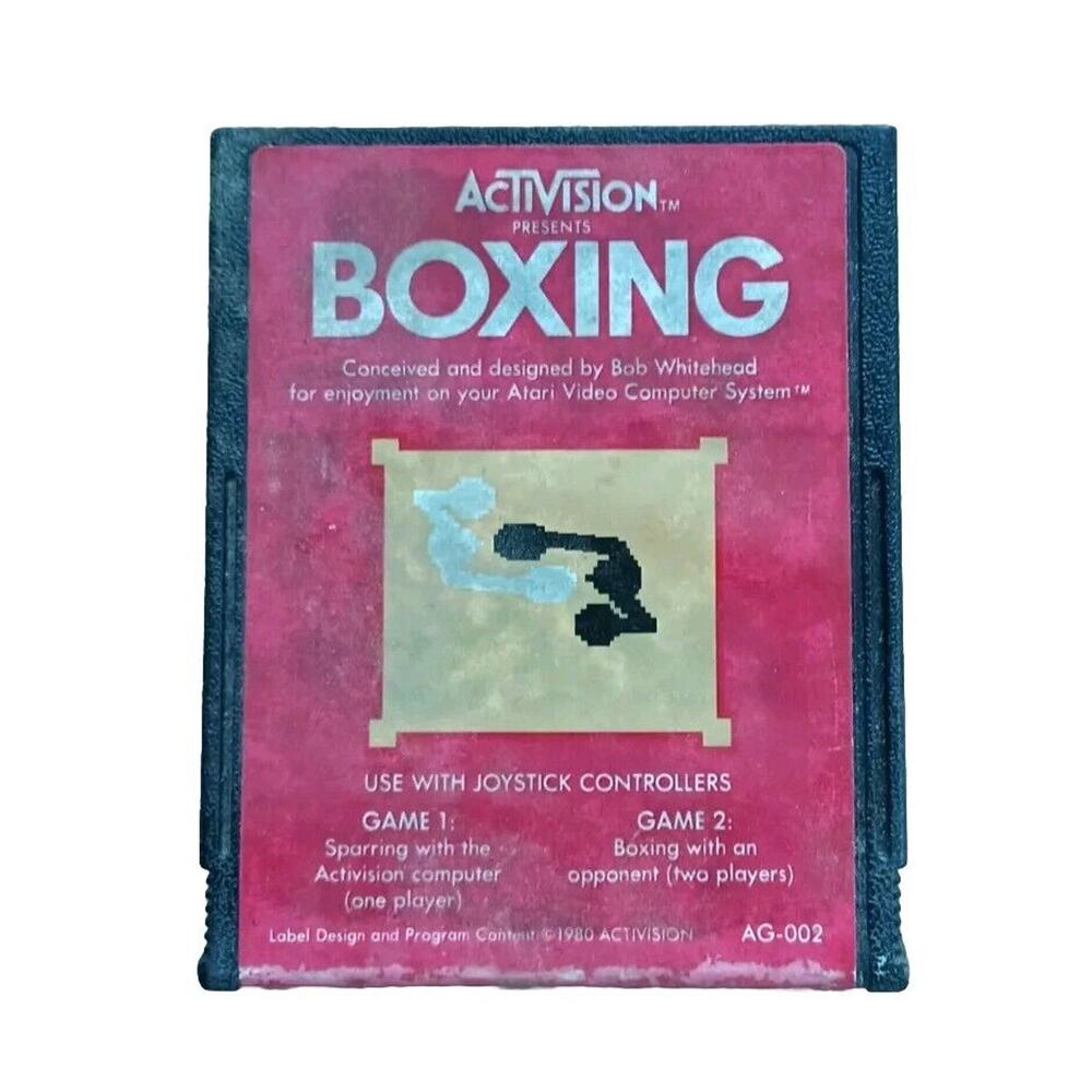 Atari 2600 Game Tested & Working Boxing By Activision- Ships Same Day!
